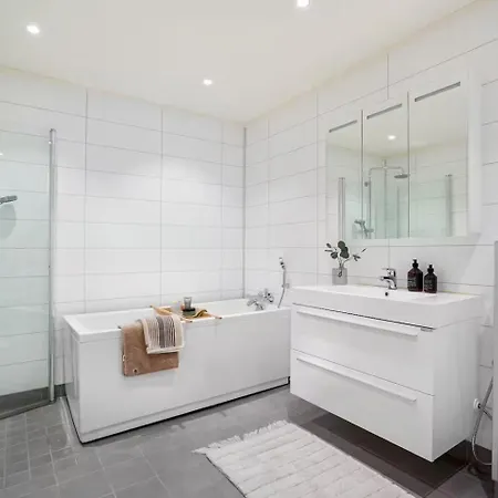 Sentral Og Koselig 1-rom Studioleilighet Med Stort Badevaerelse *